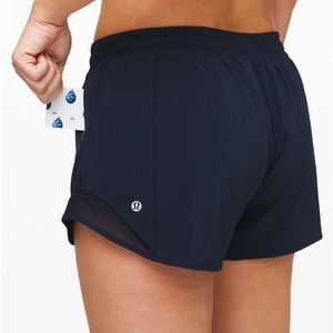 Navy lulu hotty hot shorts! Size 4 $45